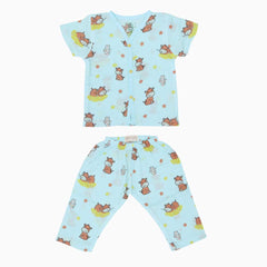 Sleepy Hippo Muslin Sleep Suit for babies and kids (Unisex)