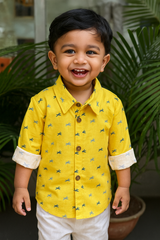 Whizzo Sunshine Dragonfly Cotton Full Sleeve Shirt – 6 Months to 6 Years