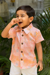 Whizzo Sunset Bloom Cotton Shirt – 6 Months to 7 Years