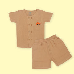 Cinnamon Wheels - Muslin Co-ord Set