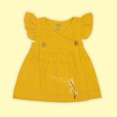 Honey - Muslin Dandelions Frill Frock