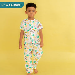 Toucan Punch - Muslin Sleep Suit for babies and kids (Unisex)