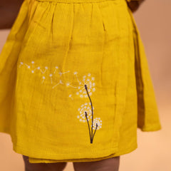 Honey - Muslin Dandelions Frill Frock