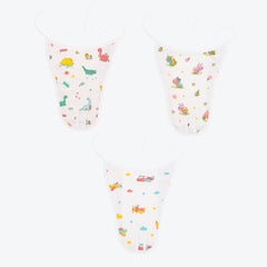 Muslin Nappies -  (Pack of 3) Combo 1