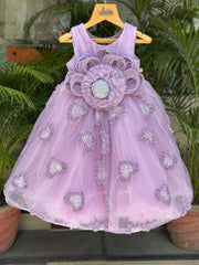 Lavender Princess Birthday Dress – 1st Birthday Special