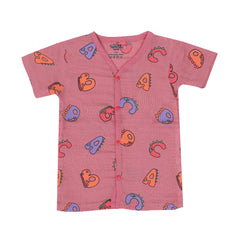 Alpha Dino - Muslin Sleep Suit for babies and kids (Unisex)