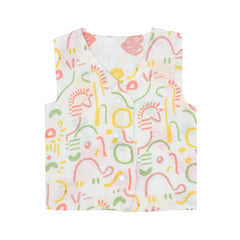 Heart Sprinkles - Reversible Muslin Jabla (Pack of 1)