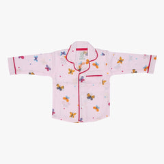 Butterflies - Muslin Full Sleeve Sleep Suit for babies and kids (Unisex)