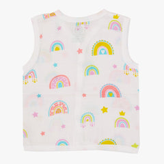 Unicorn Rainbow - Muslin Jabla and Shorts for Babies and Toddlers