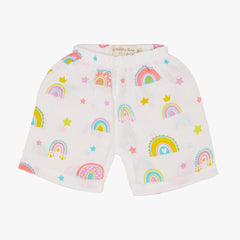 Unicorn Rainbow - Muslin Jabla and Shorts for Babies and Toddlers