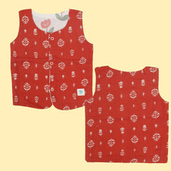 Boo & Back - Reversible Muslin Jabla (Pack of 2)