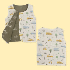 Flip Flop - Reversible Muslin Jabla (Pack of 2)