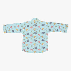 Dolphin Drive (Pack of 2) - Muslin Full Sleeve Sleep Suit for babies and kids (Unisex)