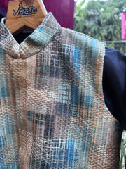 Premium Boys Ethnic Jacket Kurta Set (Cotton-Lined) – Festive & Wedding Collection for Ages 5 to 7 Years | Designer Printed Nehru Jackets with Matching Kurta & Churidar