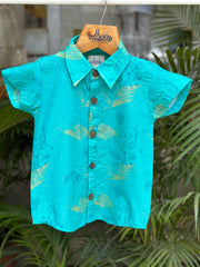 Whizzo Aqua Garden Cotton Shirt – 6 Months to 7 Years