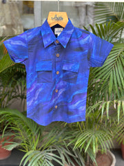 Whizzo Midnight Galaxy Cotton Shirt – 6 Months to 6 Years
