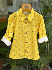 Whizzo Sunshine Dragonfly Cotton Full Sleeve Shirt – 6 Months to 6 Years