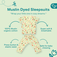 Oh My Deer - Muslin Sleep Suit for babies and kids (Unisex)