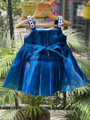 Blue Floral Bead Dress