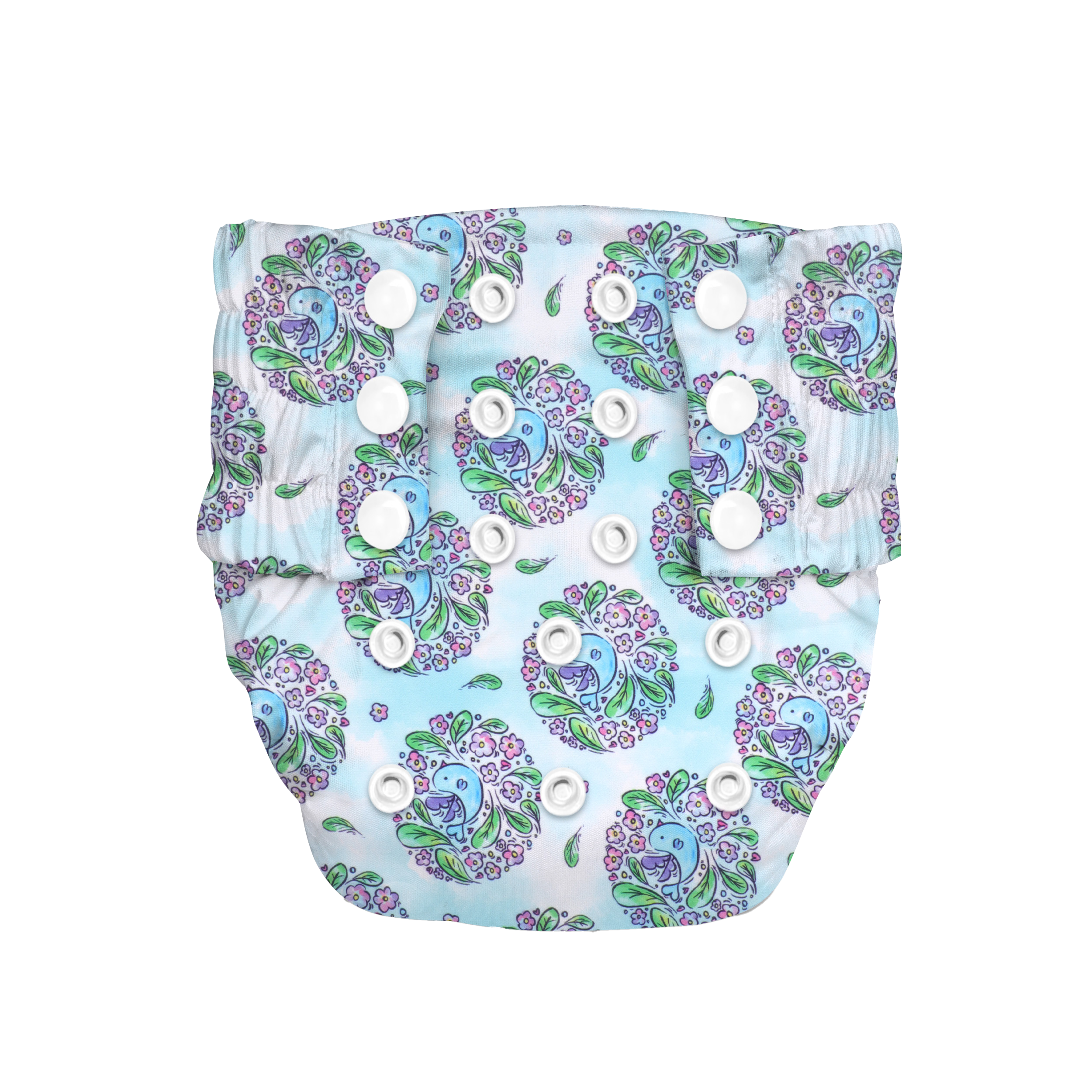 Ice Candy Newborn Cloth Diaper 2.0 with 1 cotton Insert (2 kg - 5 kg)