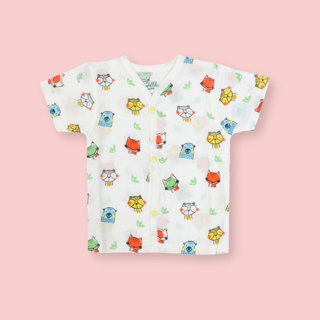 Forest Friends - Muslin Sleep Suit for babies and kids (Unisex)
