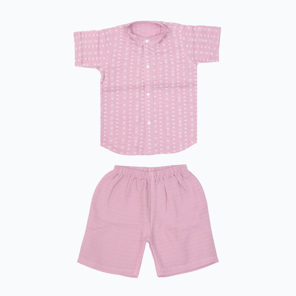 Babies Collared Co-ord sets Lilac