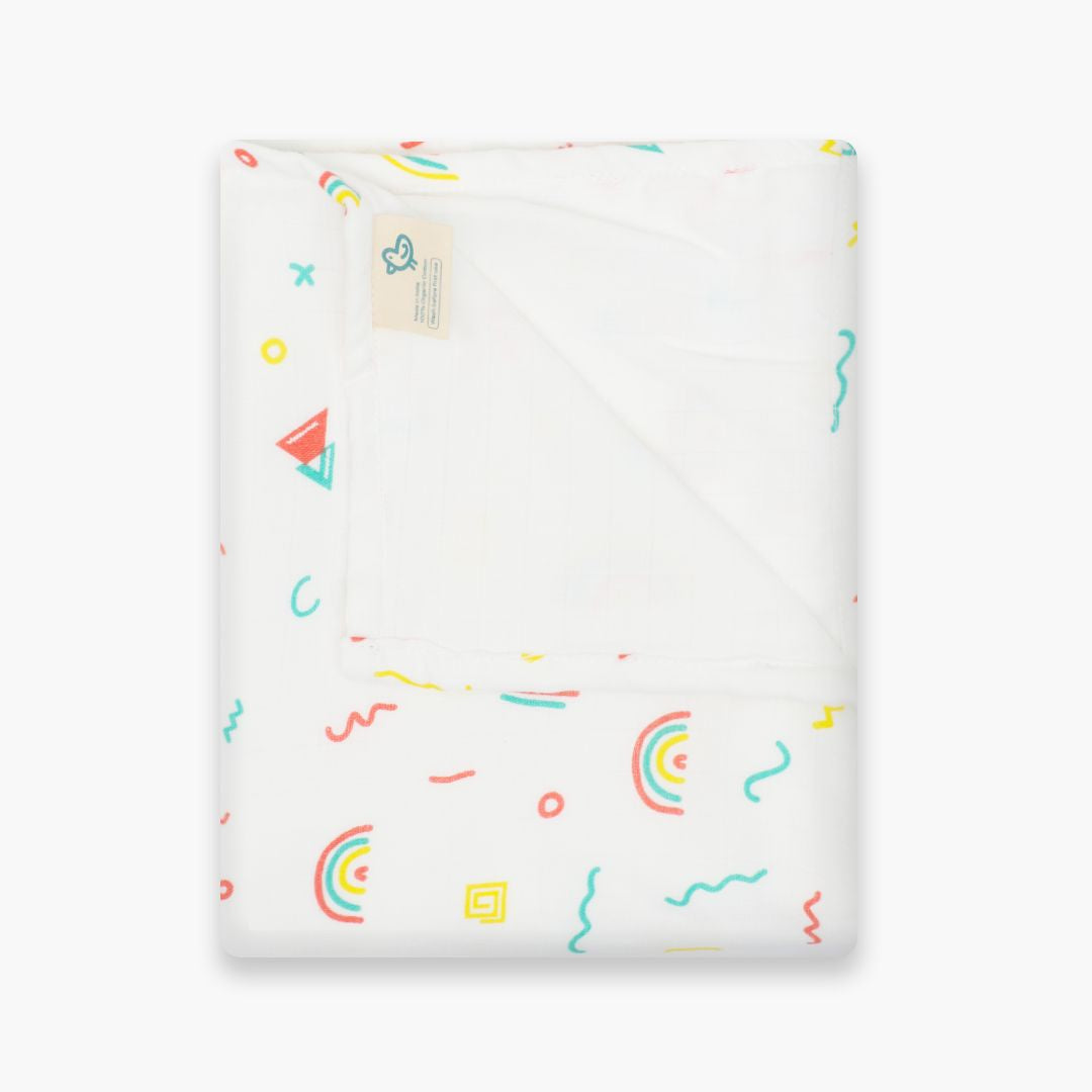 Woodlander - Muslin 3 layer Blankets for babies