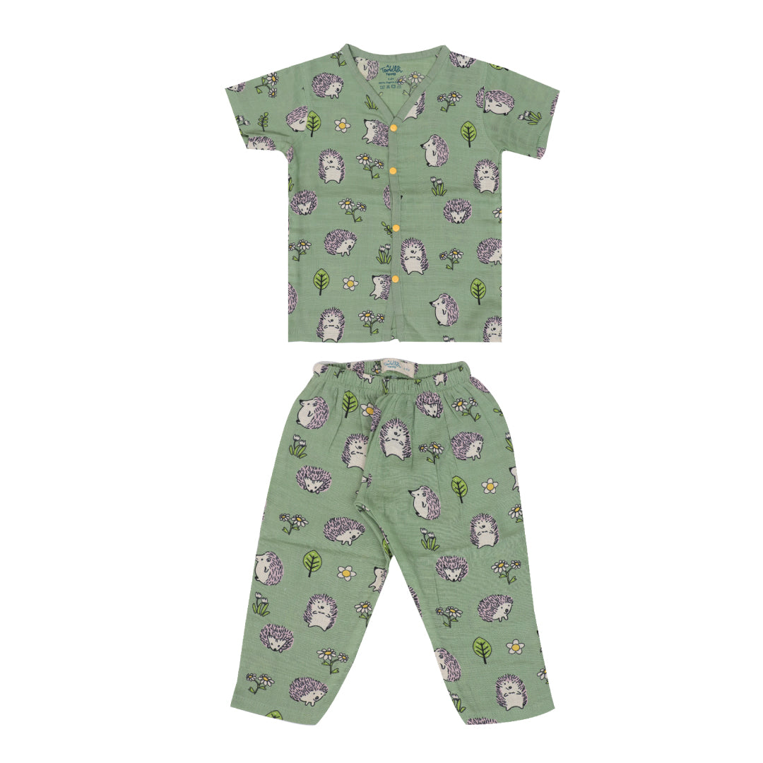 Muslin Colour Sleep Suits for babies and kids (Unisex)