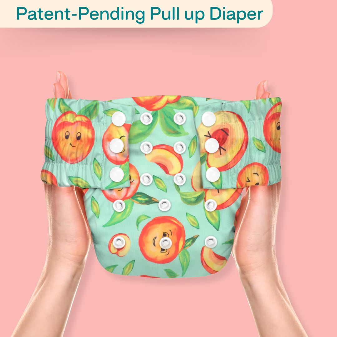 Ice Candy Newborn Cloth Diaper 2.0 with 1 cotton Insert (2 kg - 5 kg)