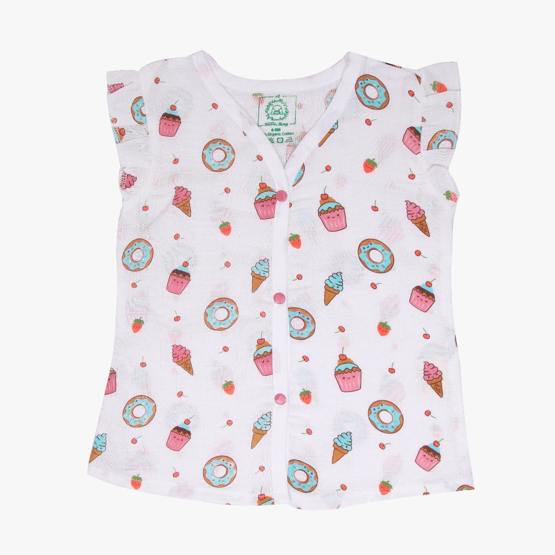 Sugar Rush - Muslin Sleep Suit Girls