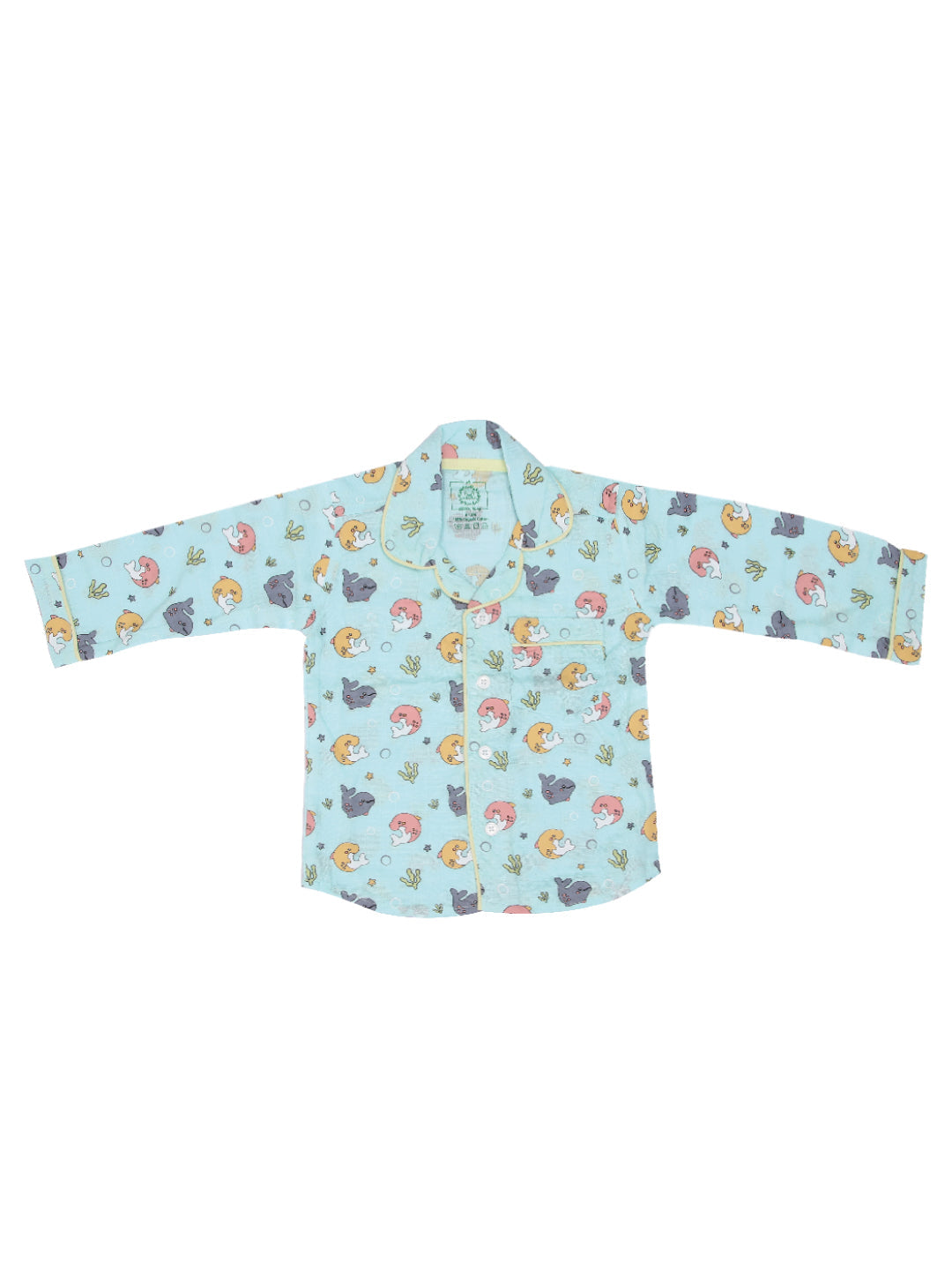 Bunny, Bear and Beyond (Pack of 5) - Muslin Full Sleeve Sleep Suit for babies and kids (Unisex)