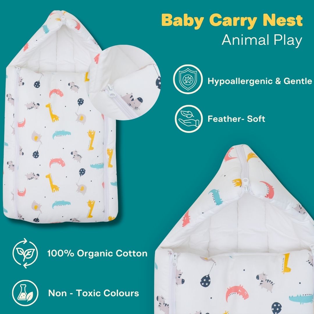 Baby Carry Nest Animal Play 0 to 4 Months