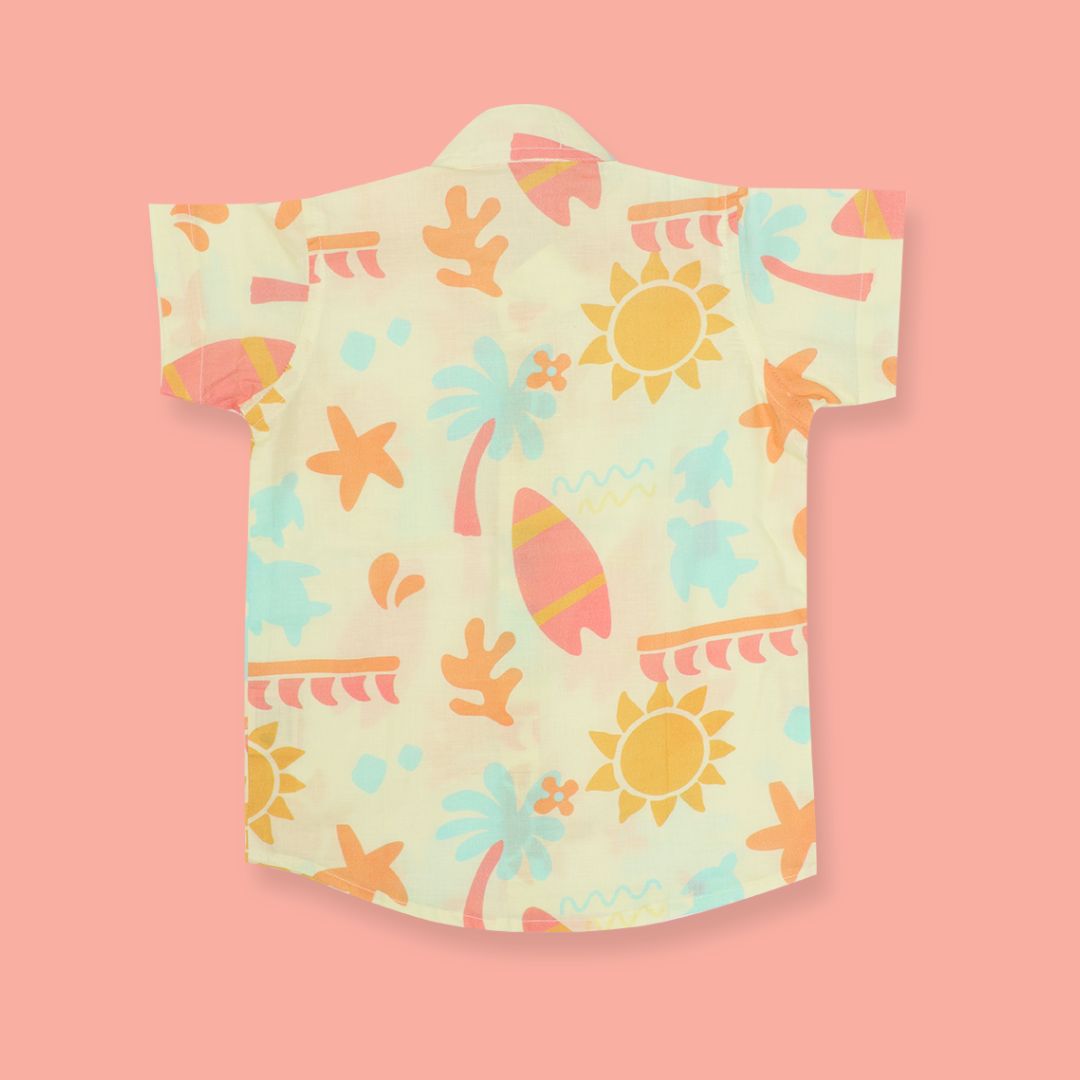 Breezy Leaf - Mulmul Cotton Coord Set