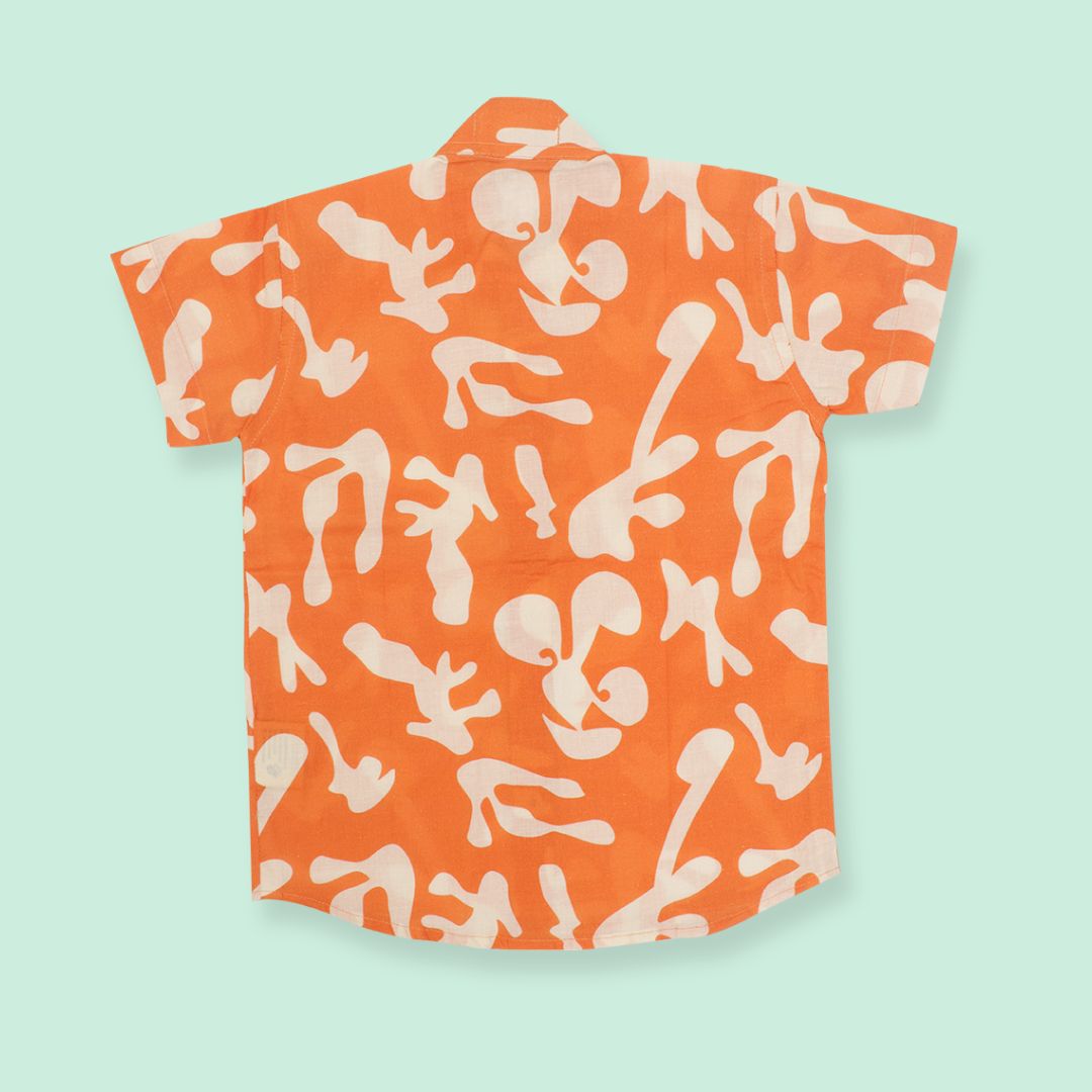 Citrus Splash - Mulmul Cotton Coord Set