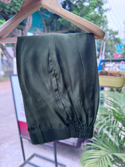 Boys Dark Green All-Over Sequin Kurta Set With Cotton Lining – Premium Party & Wedding Wear (1–7 Years)