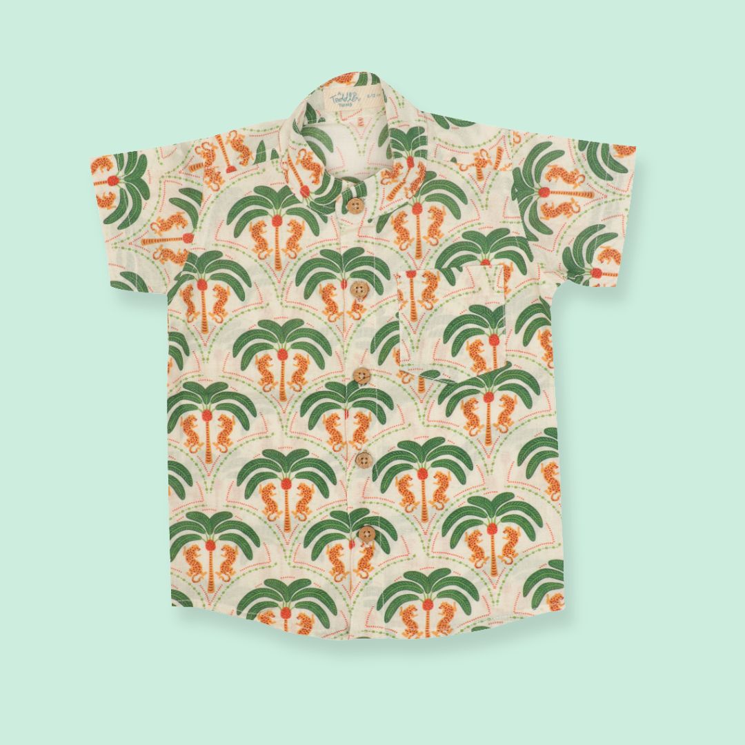 Citrus Splash - Mulmul Cotton Coord Set