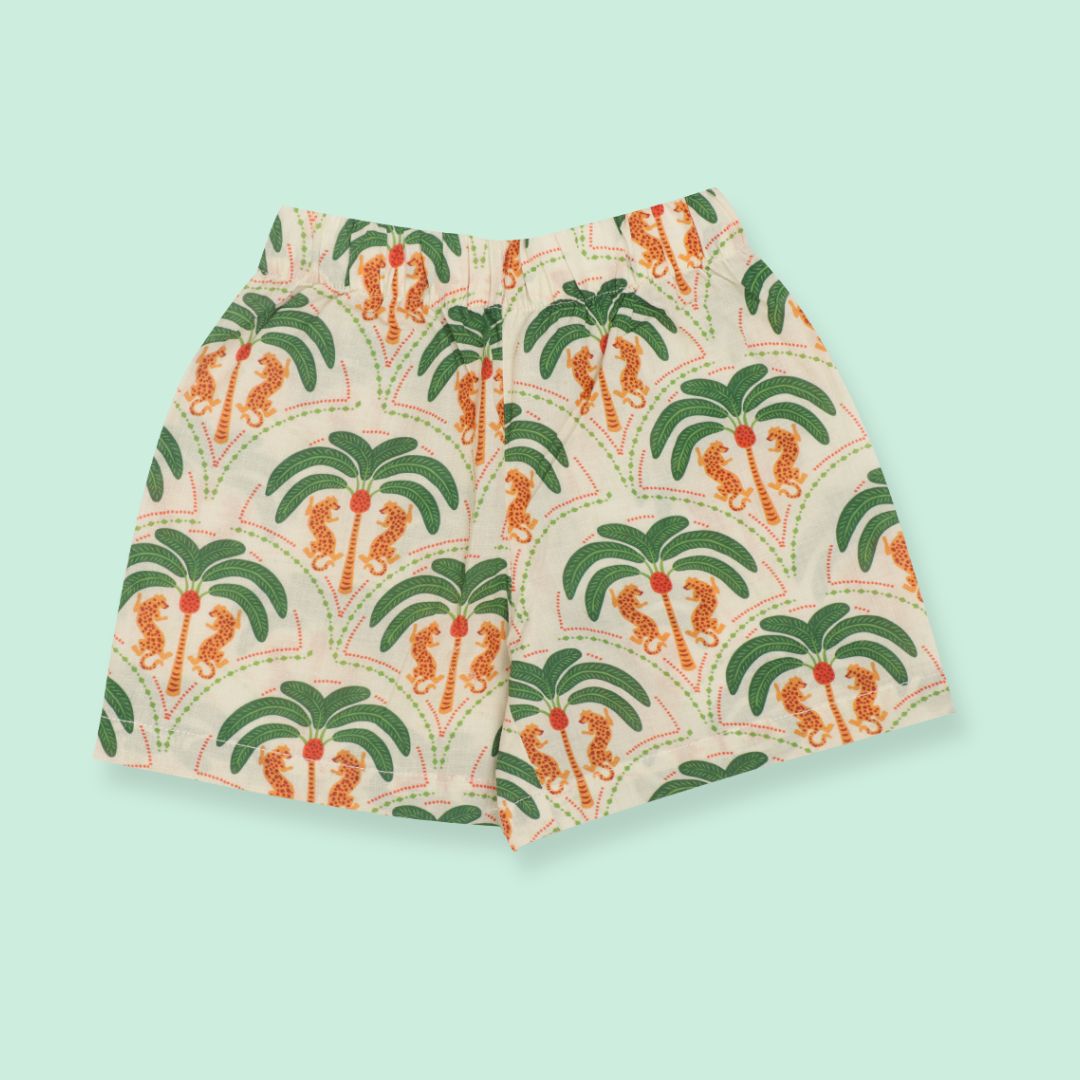 Citrus Splash - Mulmul Cotton Coord Set