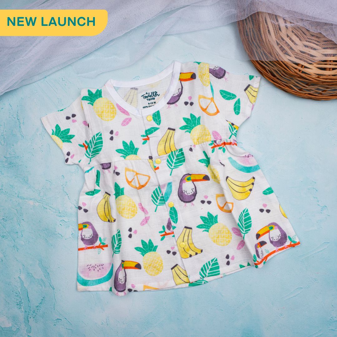 Box Of Love - Muslin Button Frock