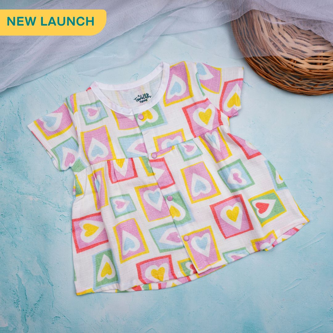 Box Of Love - Muslin Button Frock