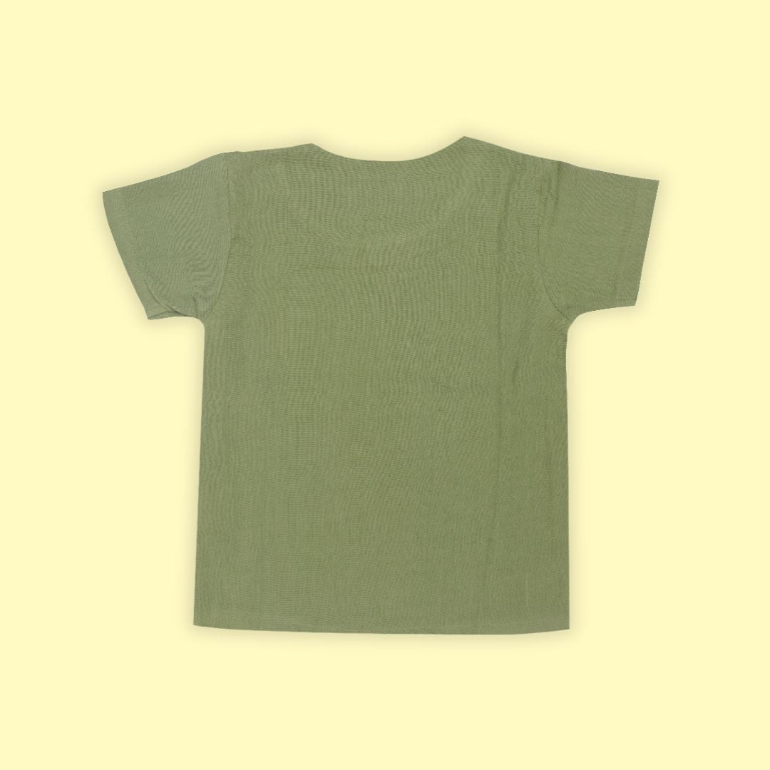 Brick Red Popsicle - Muslin Co-ord Set