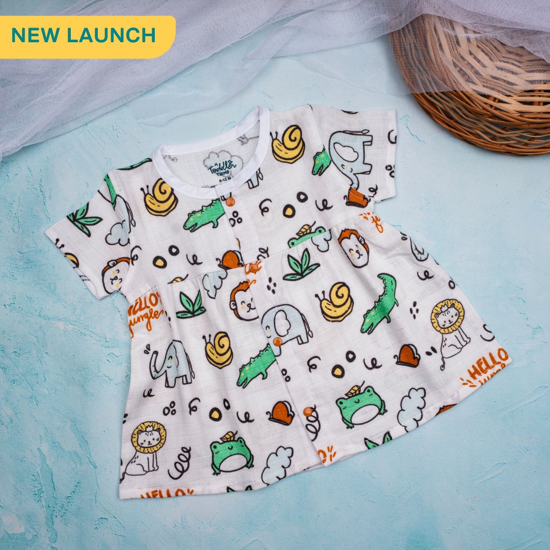 Box Of Love - Muslin Button Frock