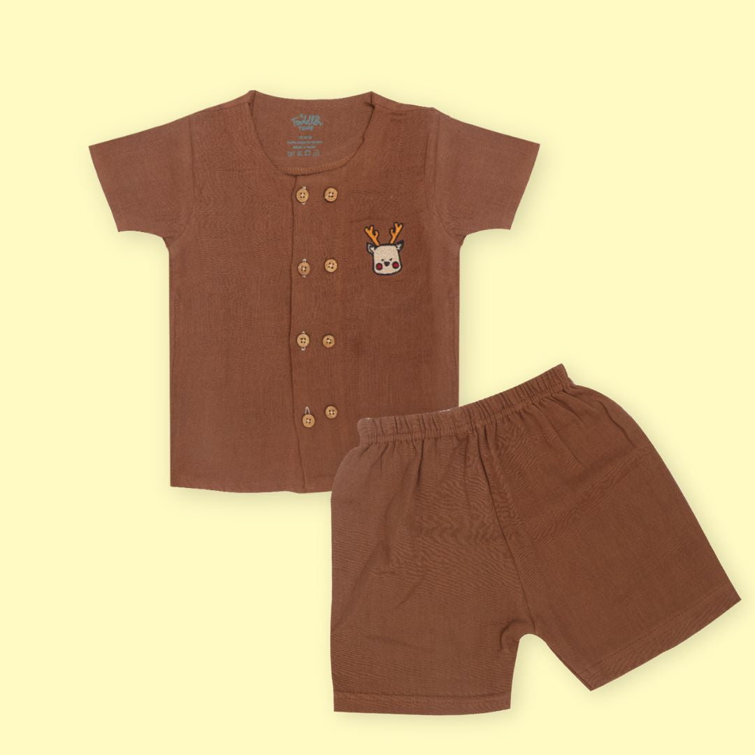 Cinnamon Wheels - Muslin Co-ord Set