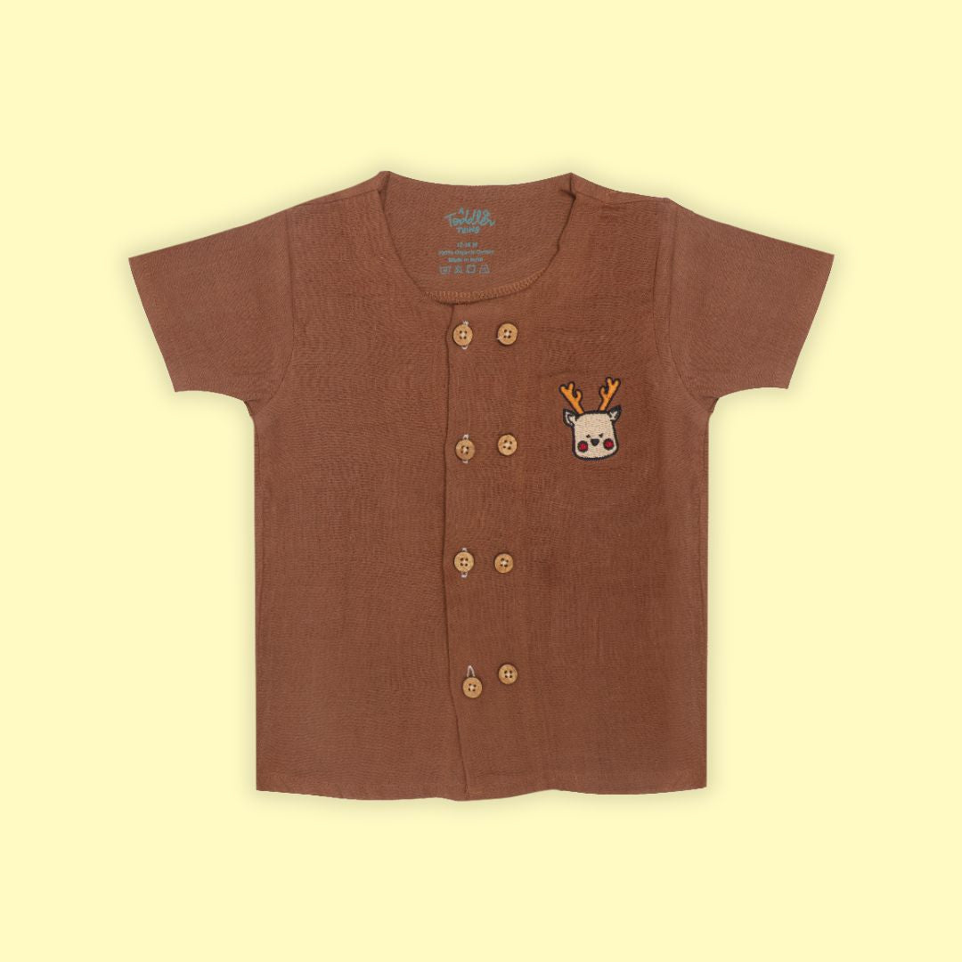 Cinnamon Wheels - Muslin Co-ord Set