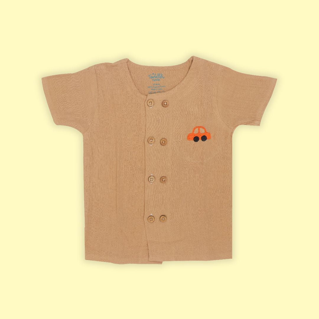 Cinnamon Wheels - Muslin Co-ord Set