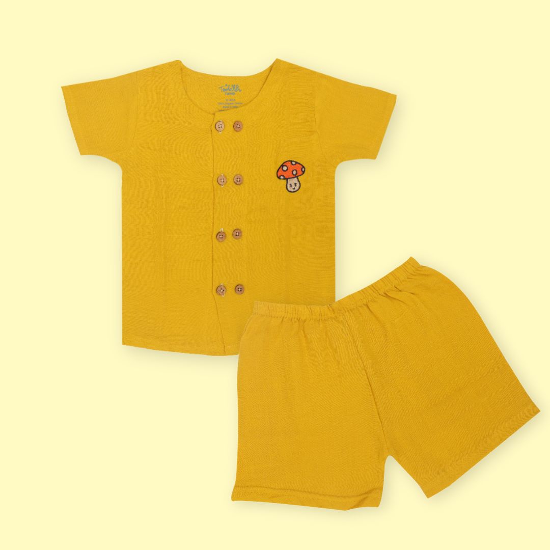 Cinnamon Wheels - Muslin Co-ord Set