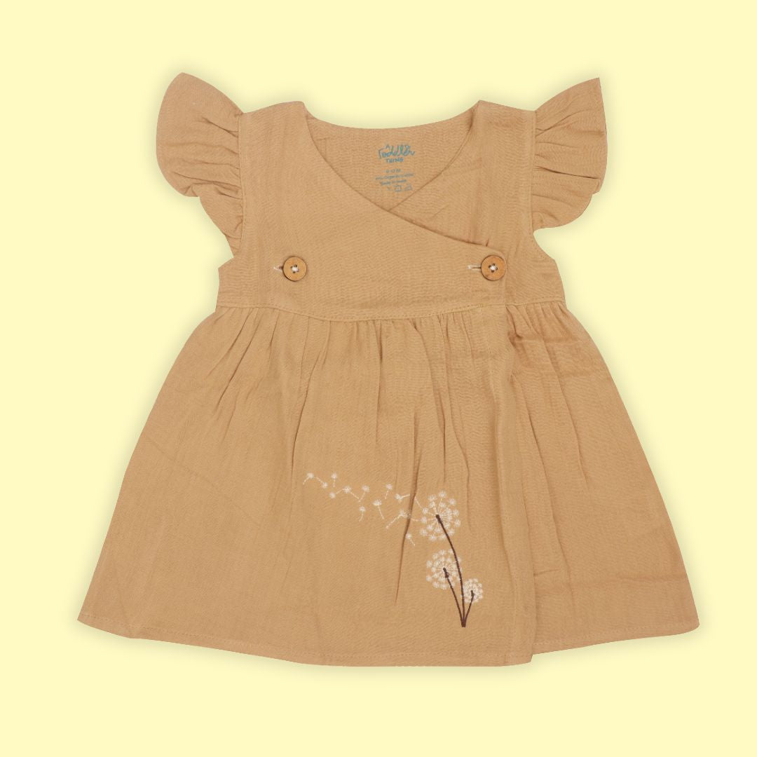 Honey - Muslin Dandelions Frill Frock