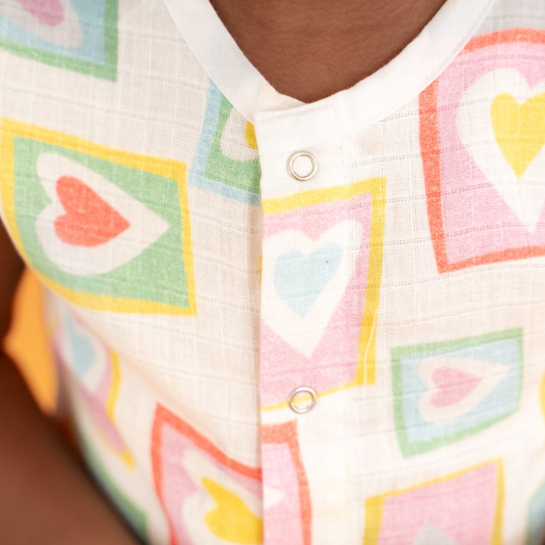 Spring Whispers - Muslin Jabla and Shorts for Babies and Toddlers