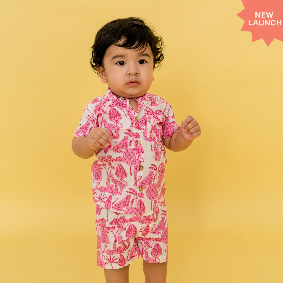 Breezy Leaf - Mulmul Cotton Coord Set