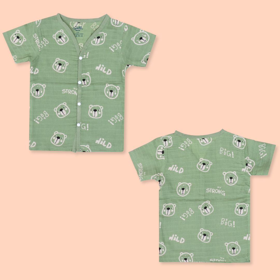 Jungle Wingle (Pack of 5) - Muslin Sleep Suit for babies and kids