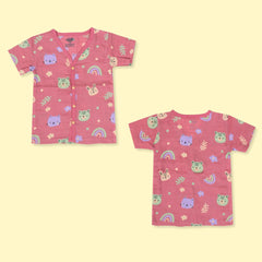 Dreamy Jungle (Pack of 2) - Muslin Sleep Suit for babies and kids (Unisex)